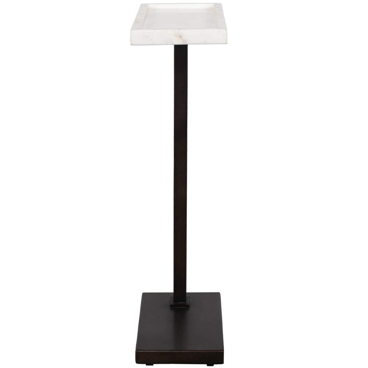 Keiichi Living Morgan Side Table in White Marble House of Isabella UK