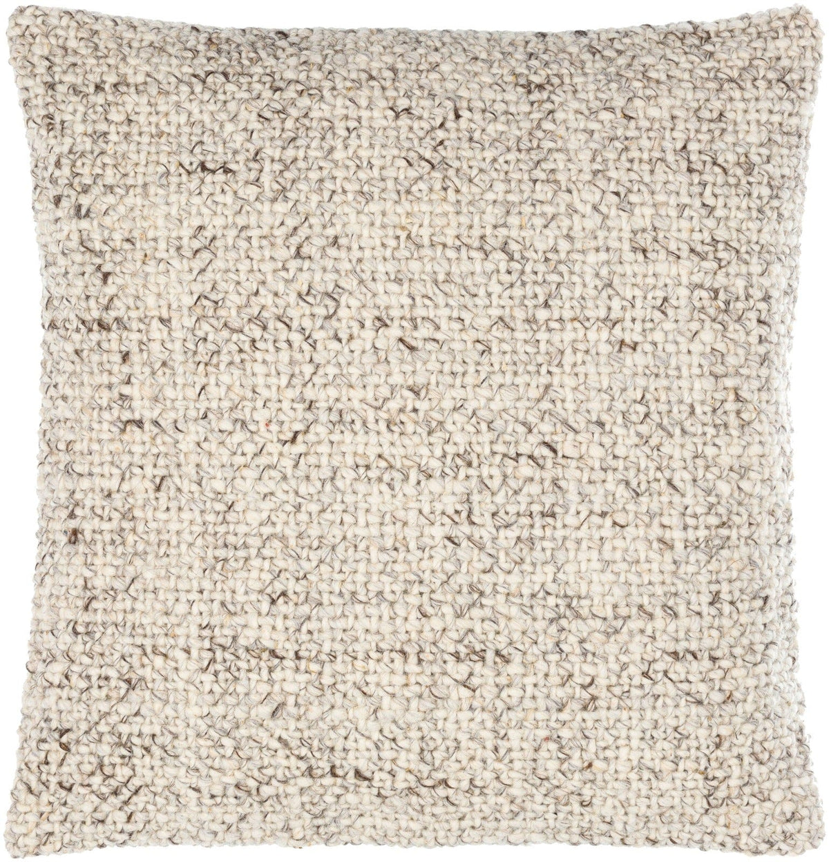 Keiichi Living Murphy Woven Cushion in Beige - 51 x 51 cm House of Isabella UK