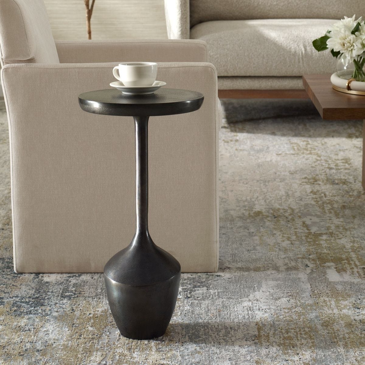 Keiichi Living Oakley Side Table House of Isabella UK