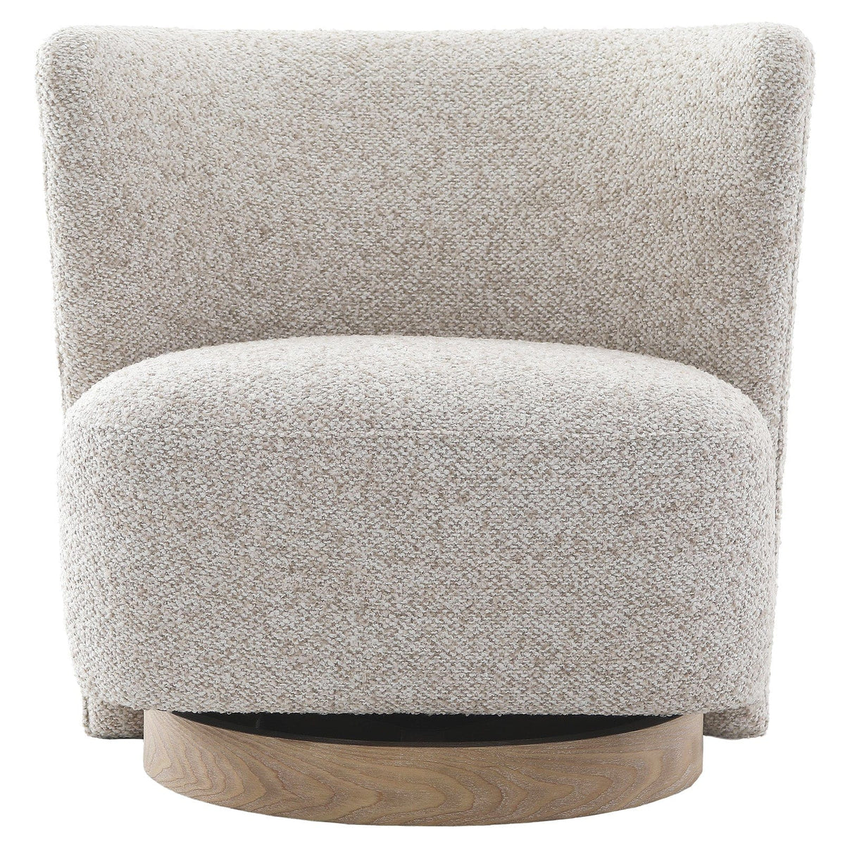 Keiichi Living On The Swivel Accent Chair House of Isabella UK