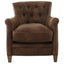 Keiichi Living Oxford Club Chair in Chocolate Leather House of Isabella UK