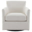 Keiichi Living Paxford Swivel Chair in Off-White House of Isabella UK