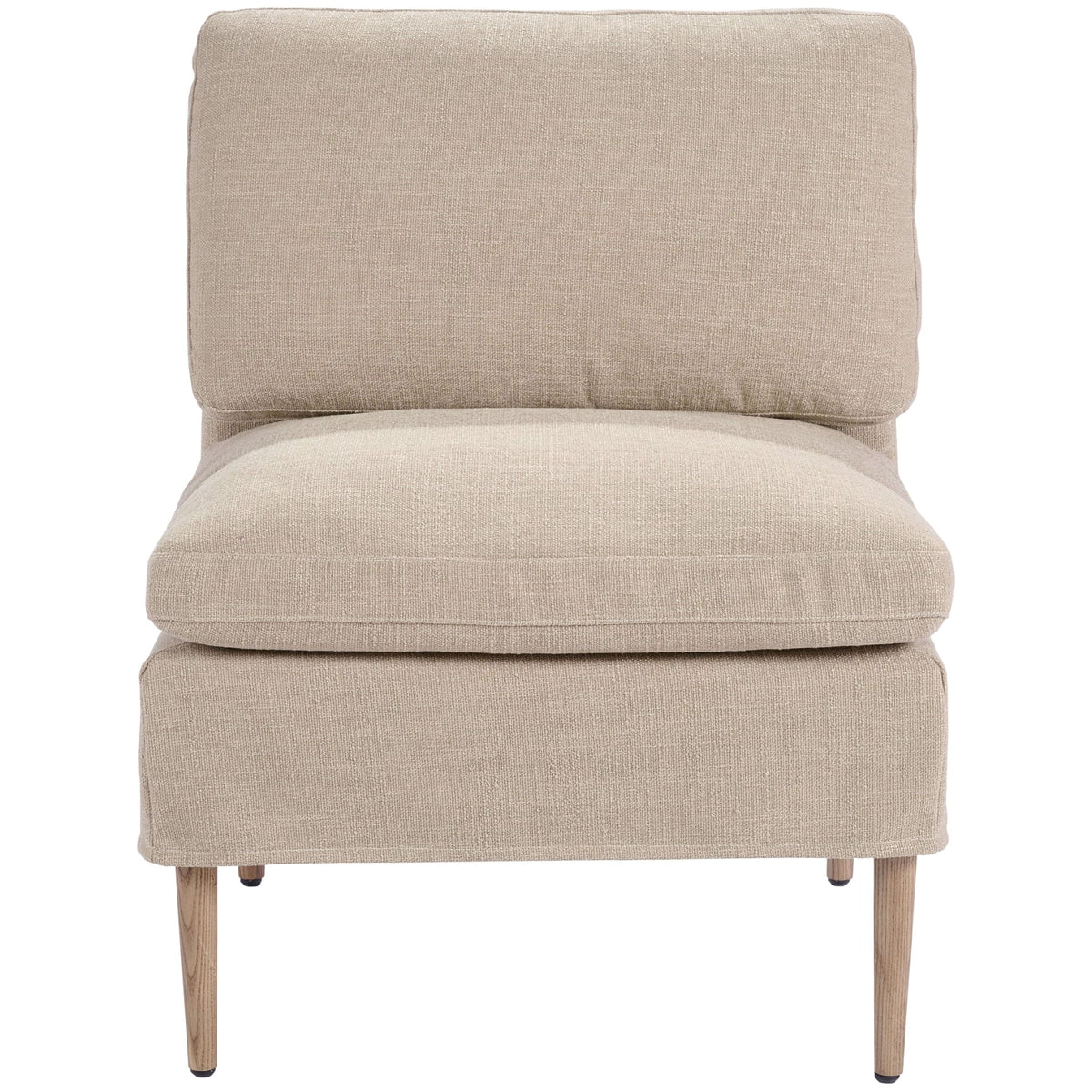 Keiichi Living Pensham Upholstered Bench - Armless Unit House of Isabella UK