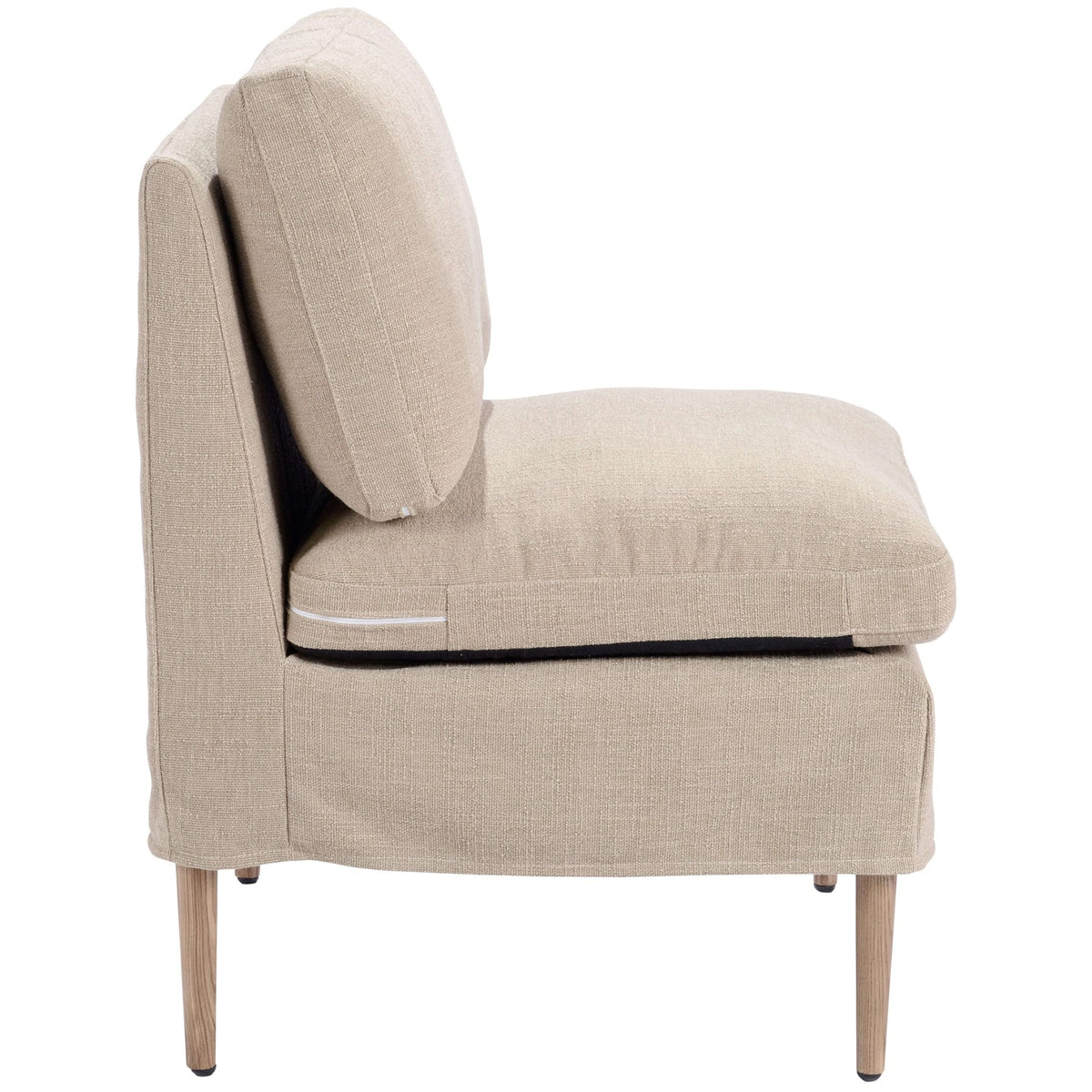 Keiichi Living Pensham Upholstered Bench - Armless Unit House of Isabella UK