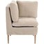 Keiichi Living Pensham Upholstered Bench - Corner Unit House of Isabella UK