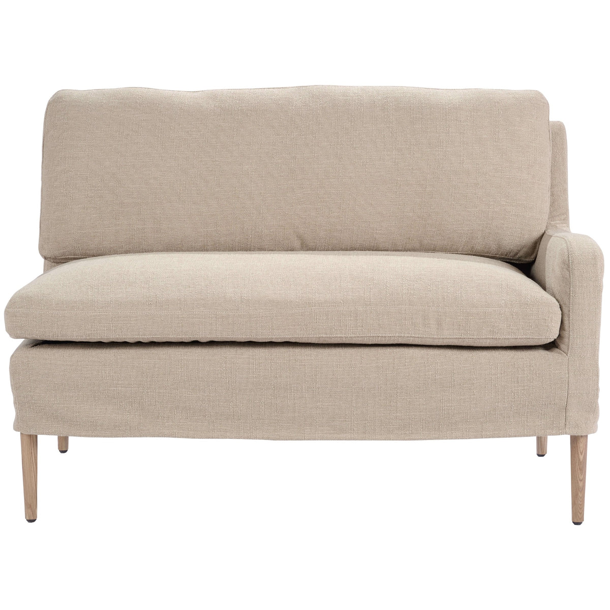Keiichi Living Pensham Upholstered Bench - Right-Hand-Facing Unit House of Isabella UK