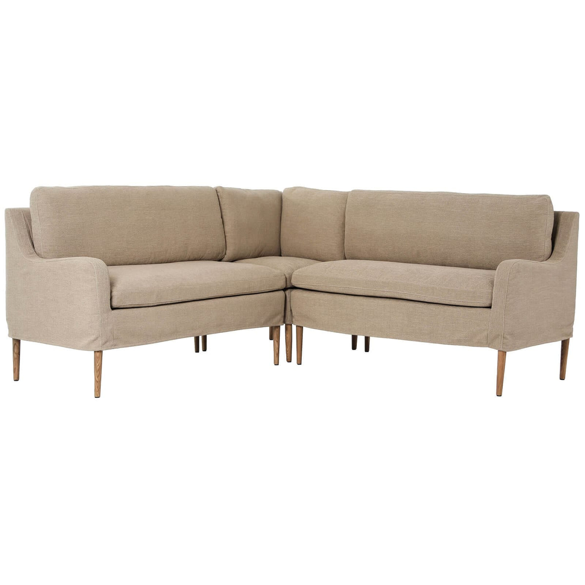 Keiichi Living Pensham Upholstered Bench - Small Group House of Isabella UK