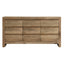 Keiichi Living Reclaimed Oak 9 Drawer Chest of Drawers House of Isabella UK