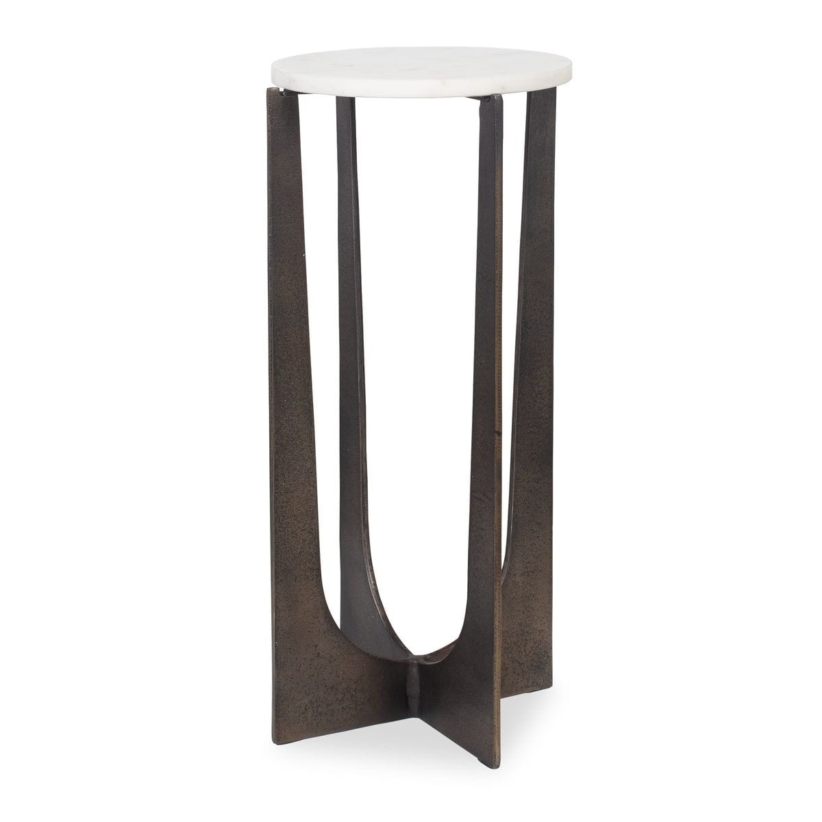 Keiichi Living Rhys Marble Accent Table House of Isabella UK