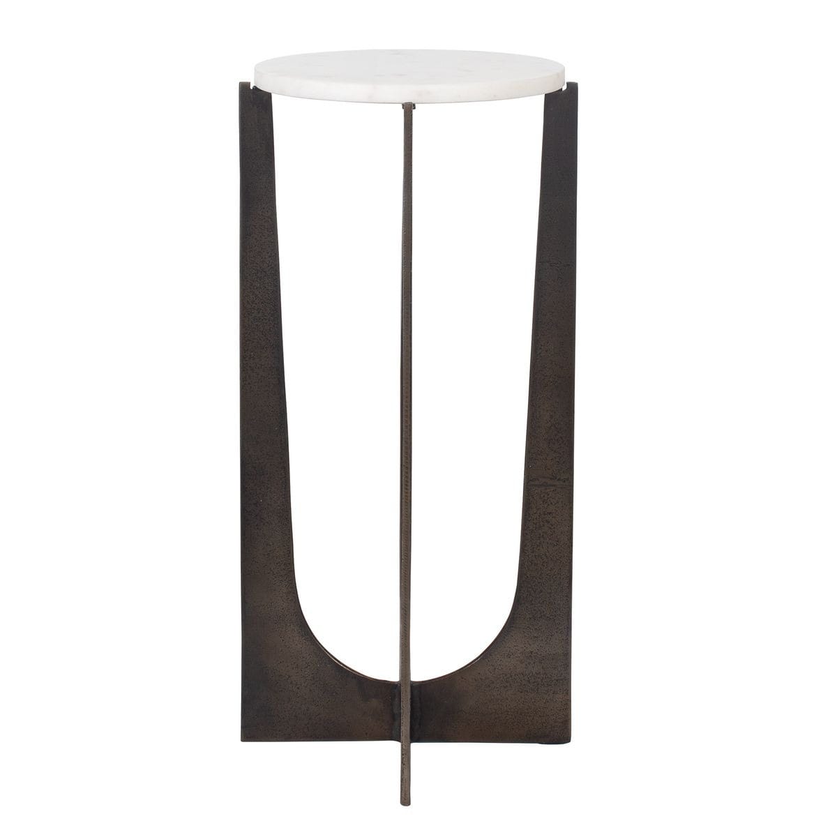 Keiichi Living Rhys Marble Accent Table House of Isabella UK