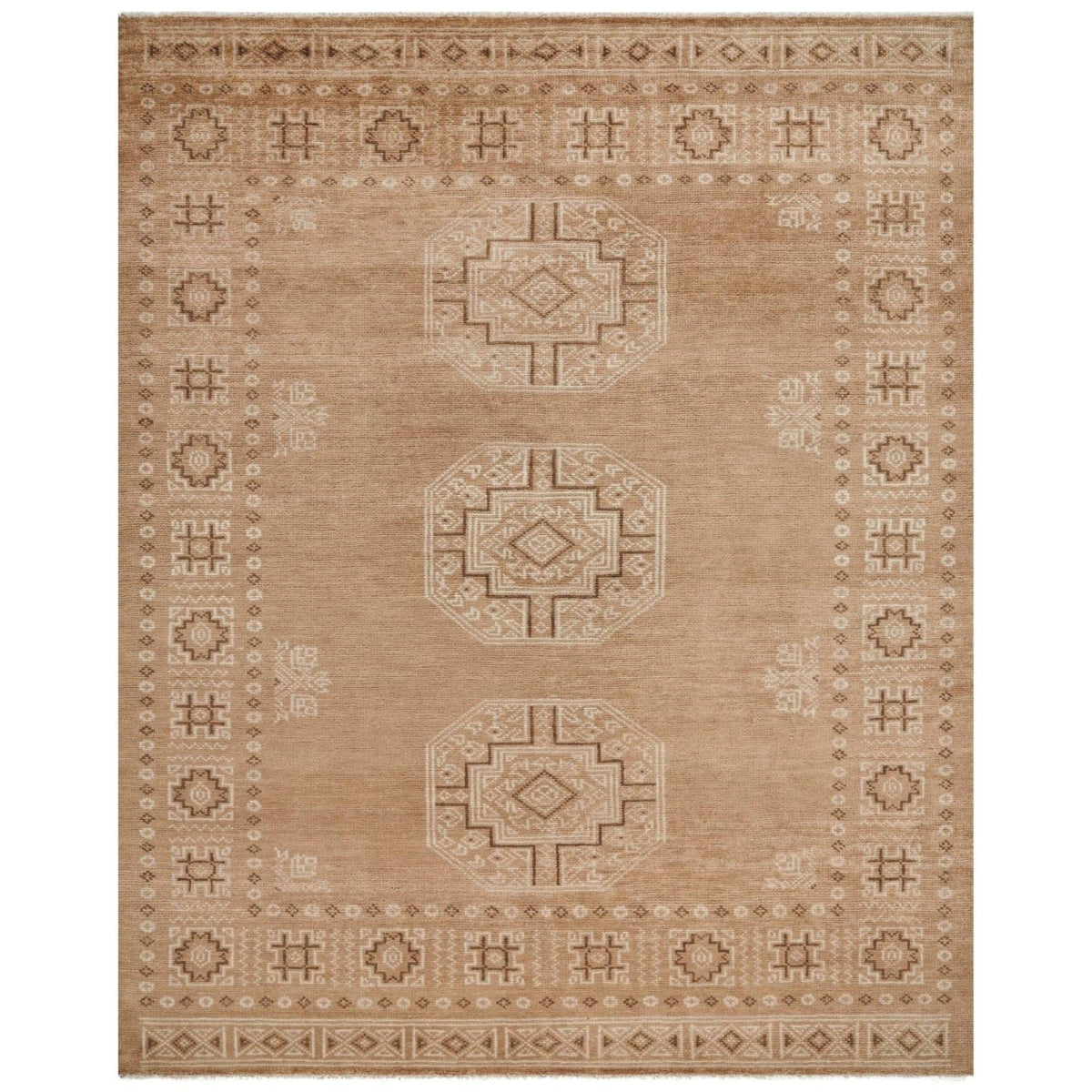 Keiichi Living Riviera Hand Knotted Rug in Sienna 274 x 183 cm House of Isabella UK
