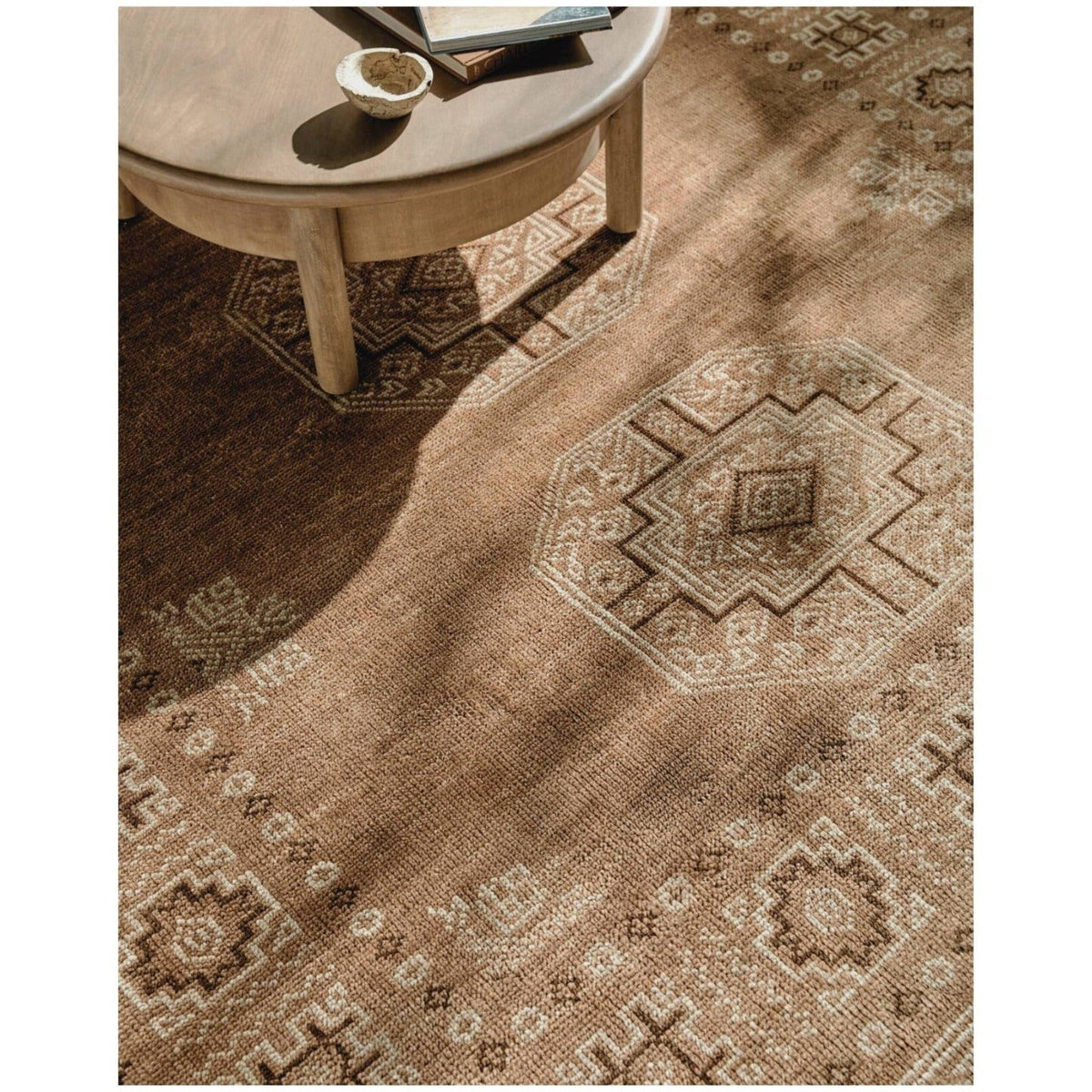 Keiichi Living Riviera Hand Knotted Rug in Sienna 274 x 183 cm House of Isabella UK