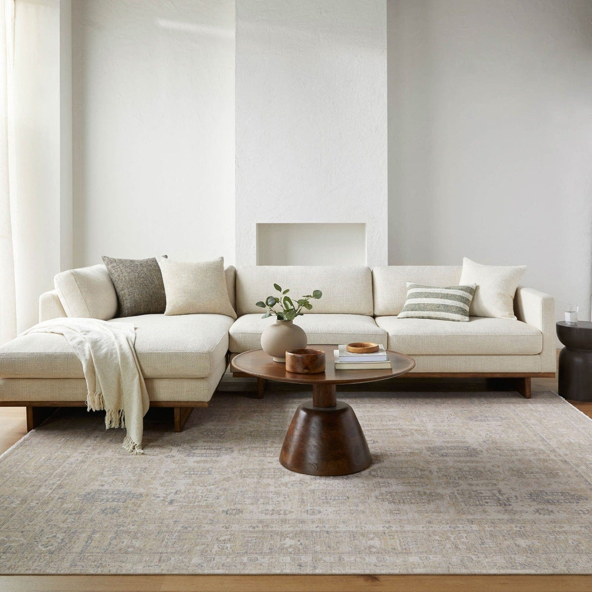 Keiichi Living Ronnie Woven Cushion - 51 x 51 cm House of Isabella UK