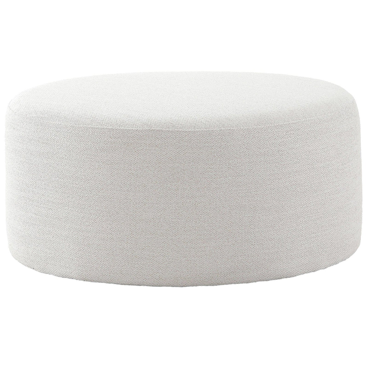 Keiichi Living Round Ottoman in Off-White House of Isabella UK