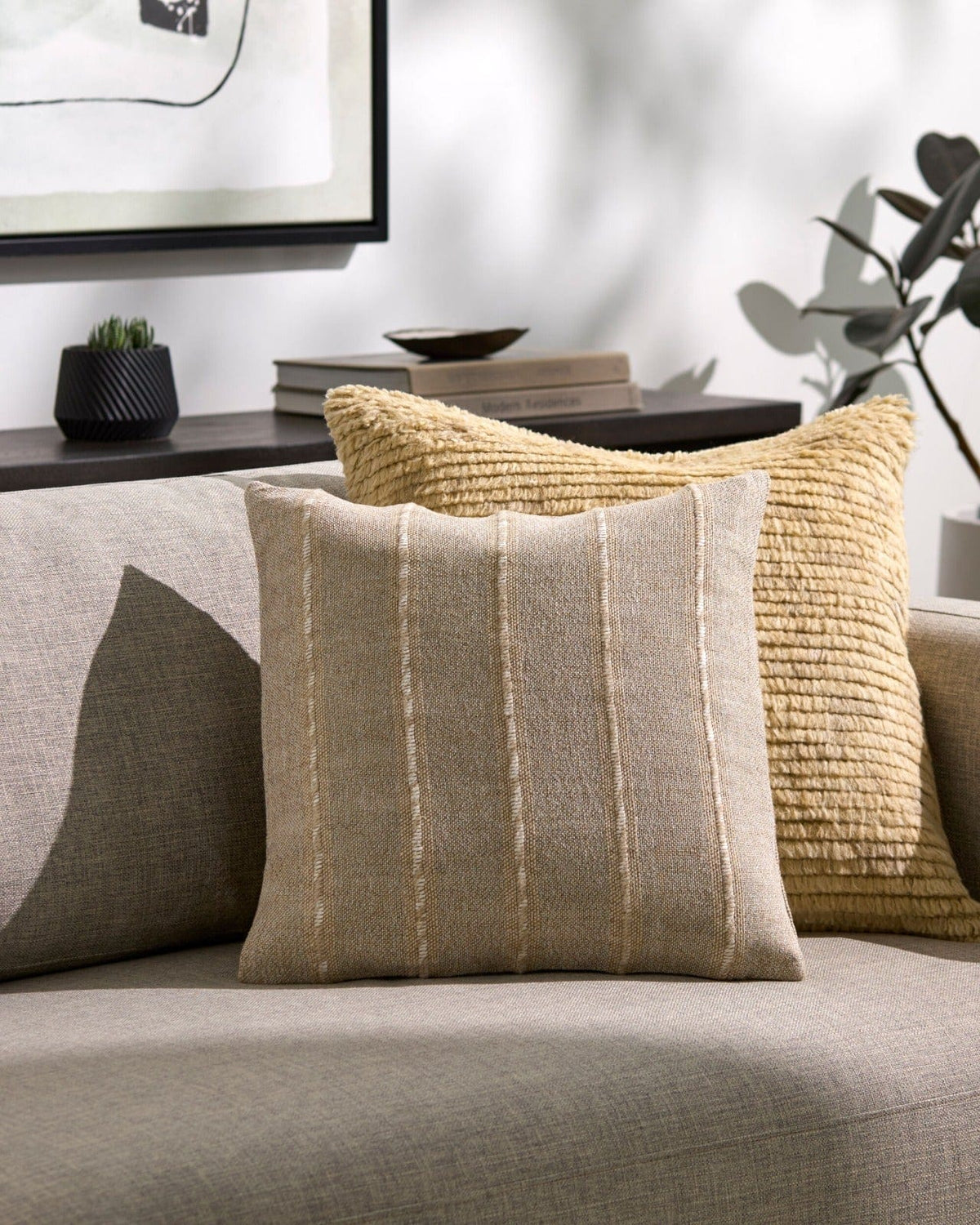 Keiichi Living Ruth Woven Cushion - 51 x 51 cm House of Isabella UK