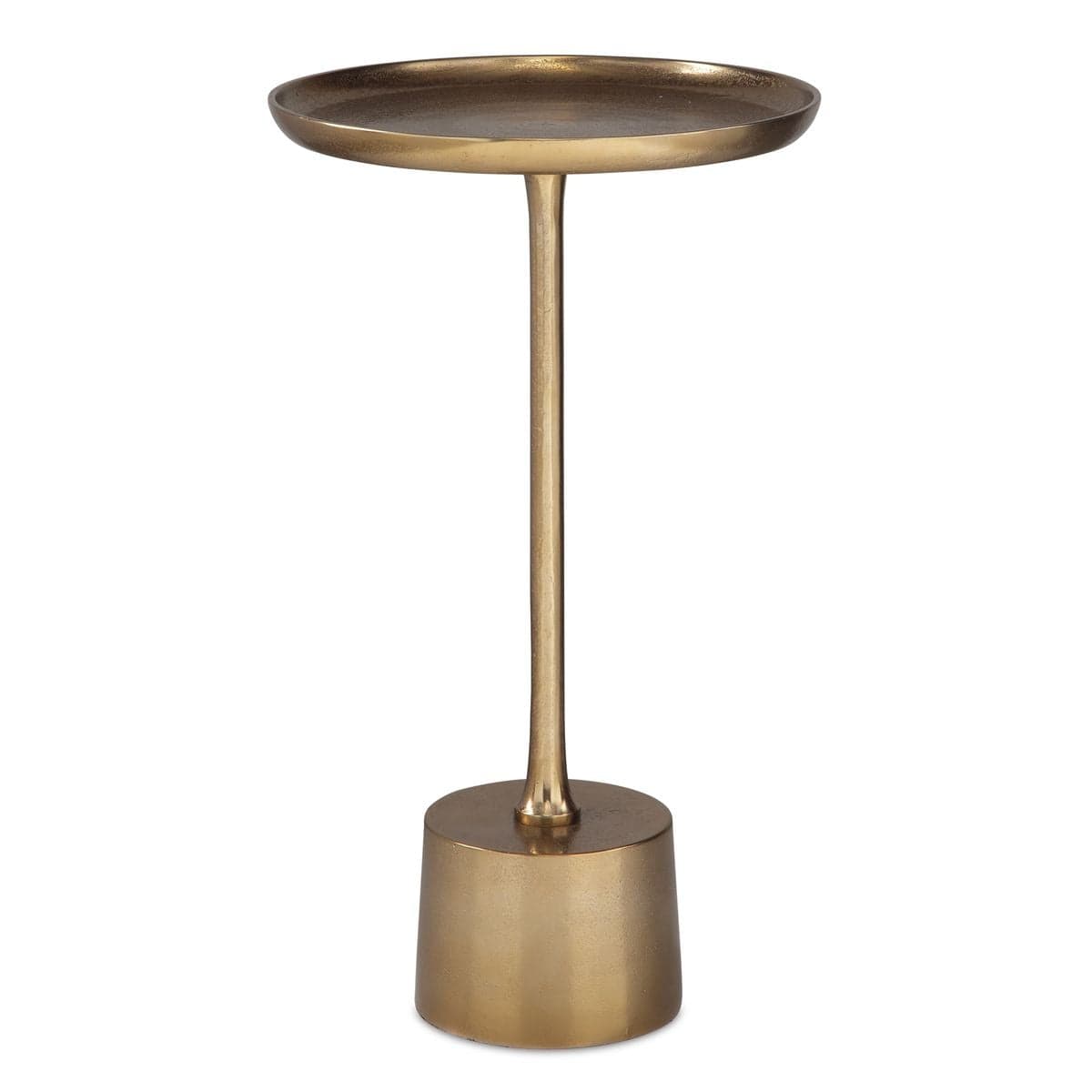 Keiichi Living Serve Accent Table Brass House of Isabella UK