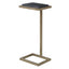 Keiichi Living Served Accent Table Marble & Brushed Gold House of Isabella UK