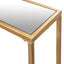 Keiichi Living Slimline Console Gold Finish House of Isabella UK
