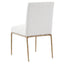 Keiichi Living Sloane Dining Chair in Aged Brass House of Isabella UK