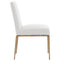 Keiichi Living Sloane Dining Chair in Aged Brass House of Isabella UK