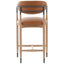 Keiichi Living Soho Counter Stool in Natural and Bronze House of Isabella UK