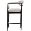 Keiichi Living Soho Counter Stool in Walnut and Bronze House of Isabella UK