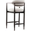 Keiichi Living Soho Counter Stool in Walnut and Bronze House of Isabella UK