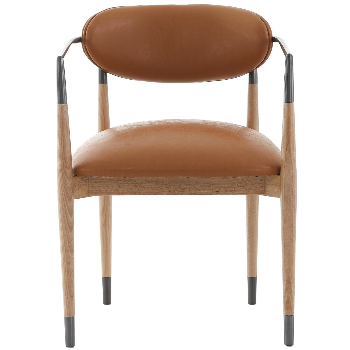 Keiichi Living Soho Dining Chair in Natural and Bronze House of Isabella UK