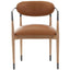 Keiichi Living Soho Dining Chair in Natural and Bronze House of Isabella UK