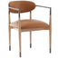 Keiichi Living Soho Dining Chair in Natural and Bronze House of Isabella UK