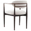Keiichi Living Soho Dining Chair in Walnut and Bronze House of Isabella UK