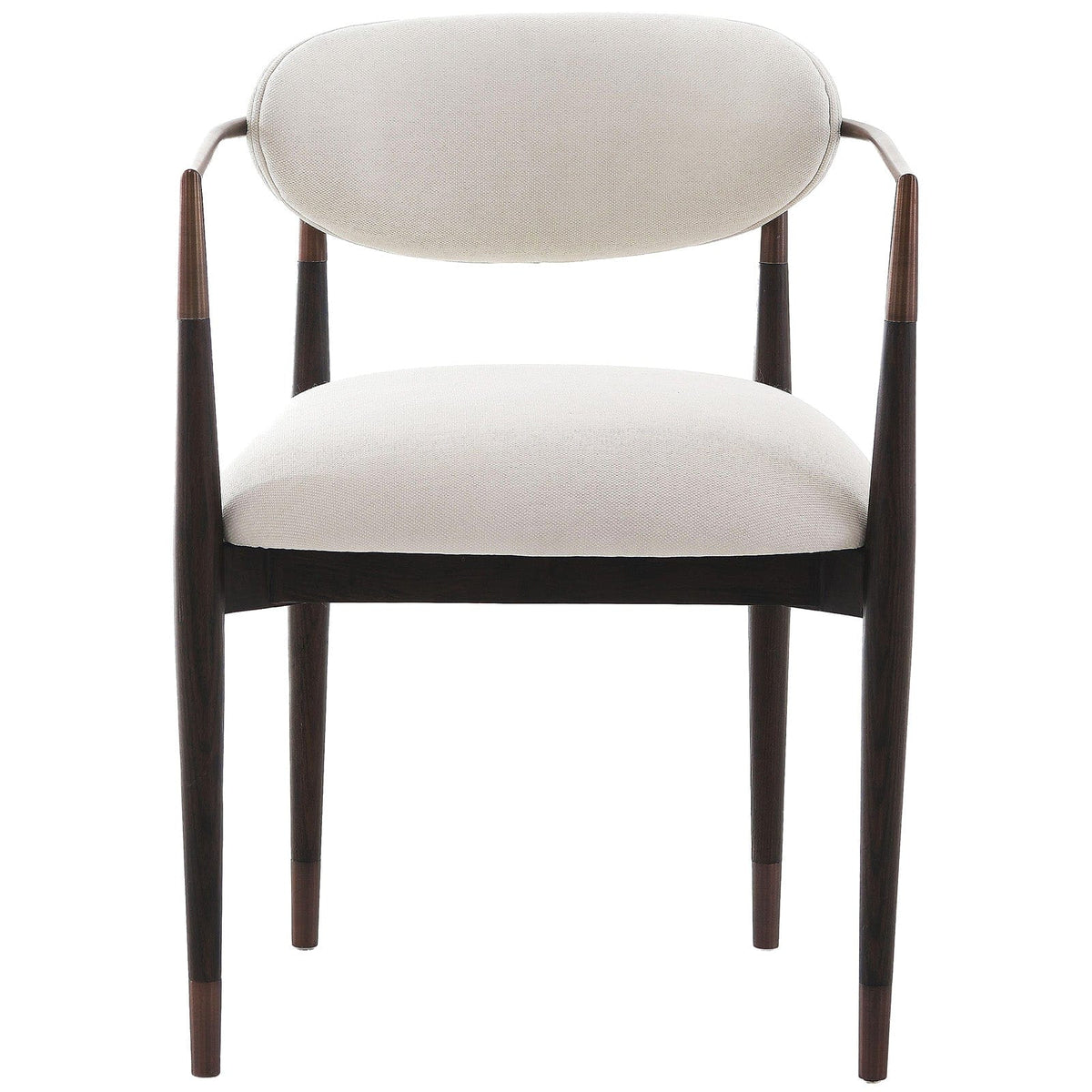 Keiichi Living Soho Dining Chair in Walnut and Bronze House of Isabella UK