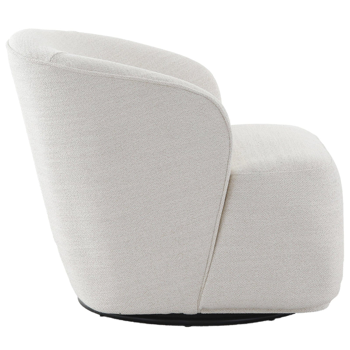 Keiichi Living Stow Swivel Chair in Off-White House of Isabella UK