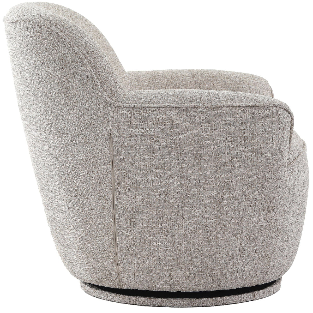 Keiichi Living Teddington Swivel Accent Chair House of Isabella UK