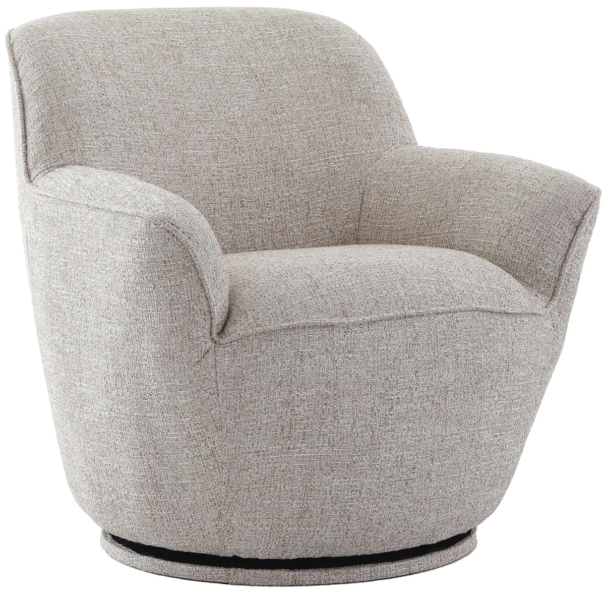 Keiichi Living Teddington Swivel Accent Chair House of Isabella UK