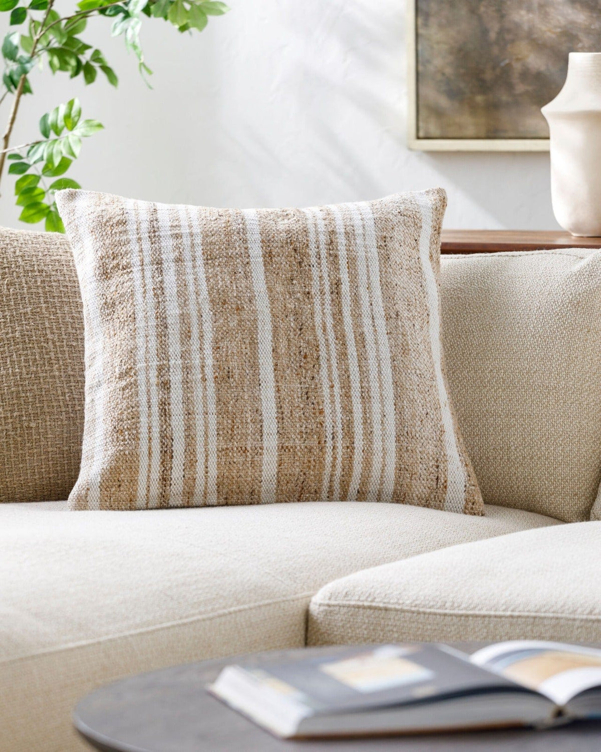 Keiichi Living Terrain Woven Cushion - 51 x 51 cm House of Isabella UK