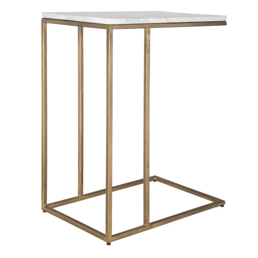 Keiichi Living Thomas Side Table in Antique Brass House of Isabella UK