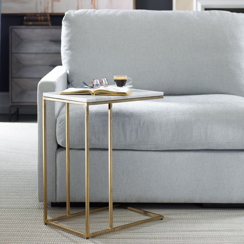 Keiichi Living Thomas Side Table in Antique Brass House of Isabella UK