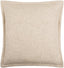 Keiichi Living Thurman Woven Cushion in Beige - 51 x 51 cm House of Isabella UK