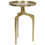 Keiichi Living Tripod Side Table Gold House of Isabella UK