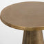 Keiichi Living Tulip Side Table Brass House of Isabella UK