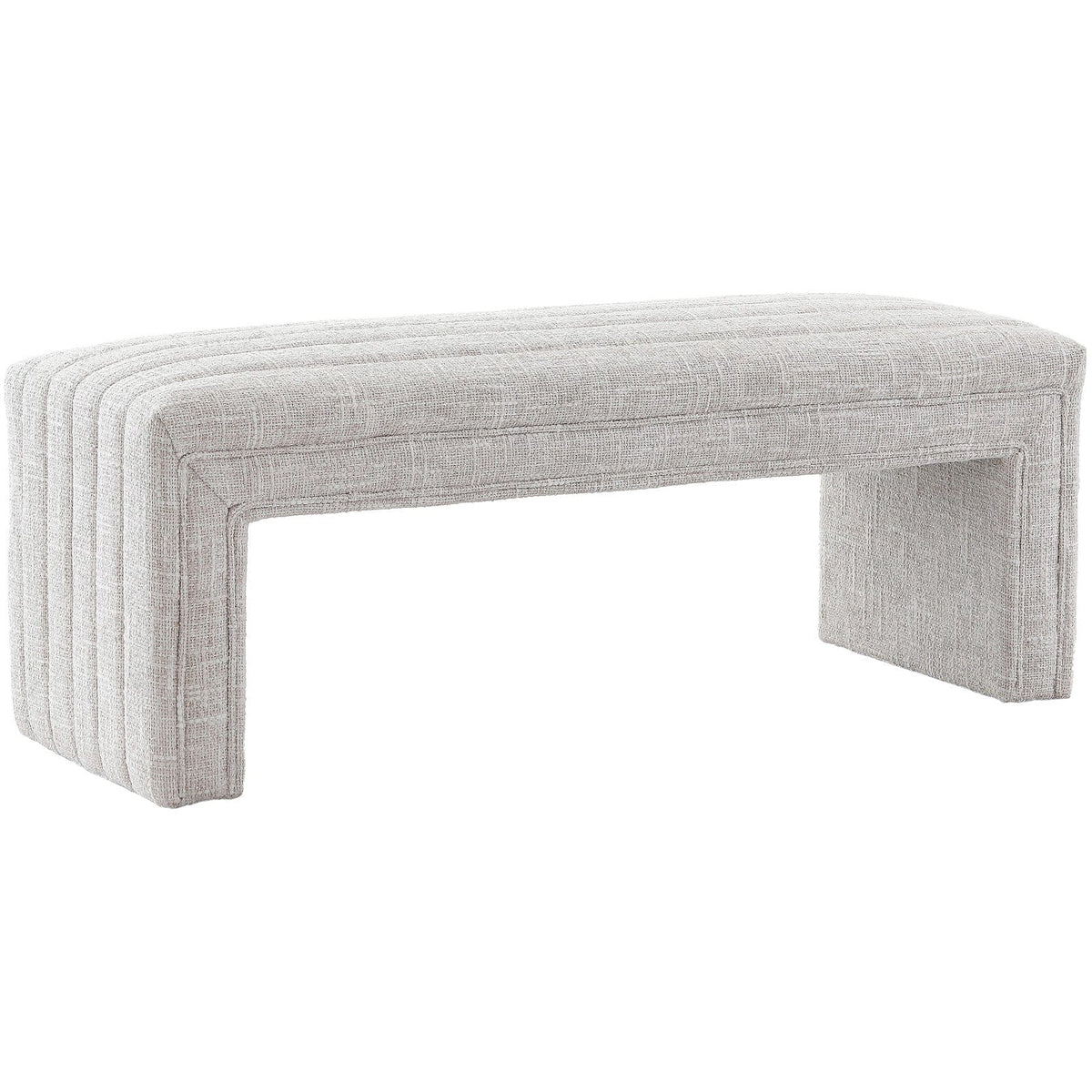 Keiichi Living U-Bench with Channel Stitching House of Isabella UK