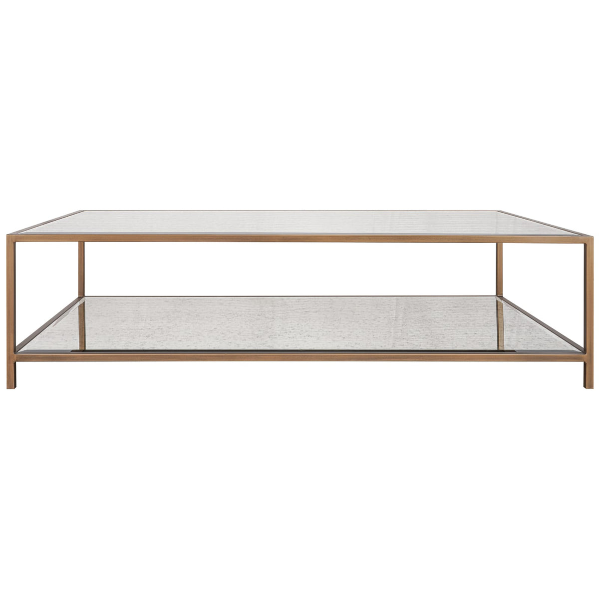 Keiichi Living Upton Coffee Table in Antique Brass House of Isabella UK