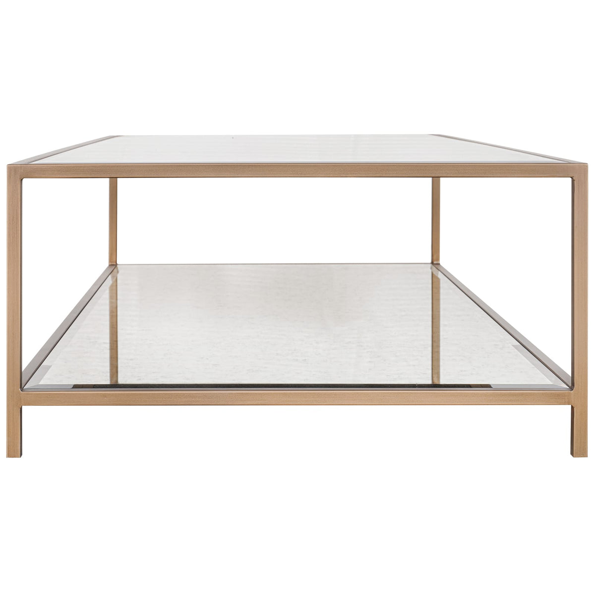 Keiichi Living Upton Coffee Table in Antique Brass House of Isabella UK