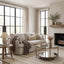 Keiichi Living Upton Coffee Table in Antique Brass - Round House of Isabella UK