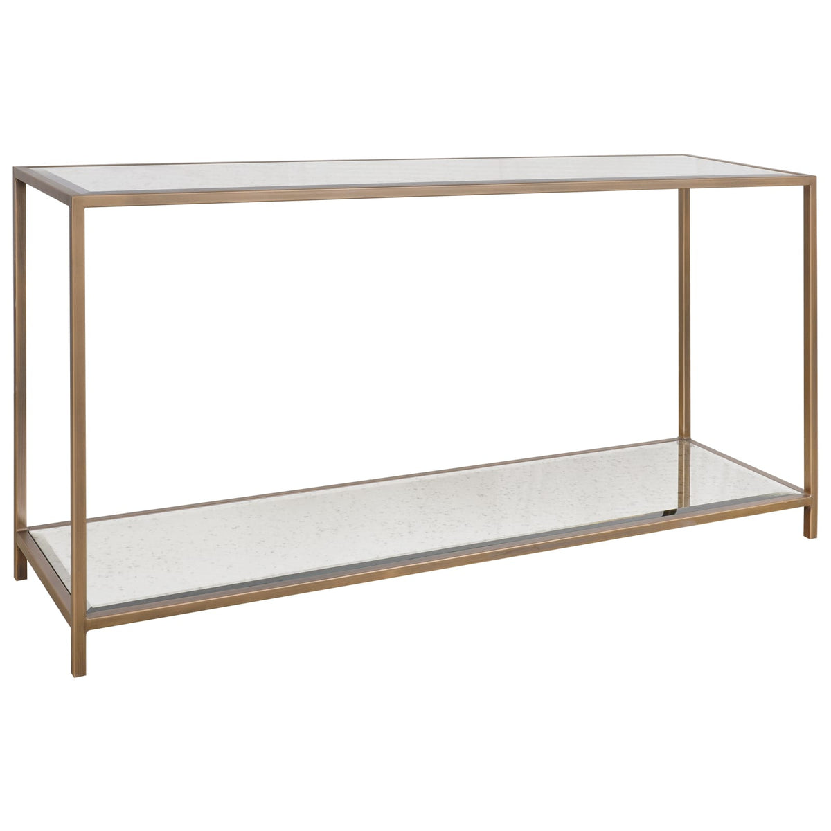 Keiichi Living Upton Console Table in Antique Brass House of Isabella UK