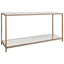 Keiichi Living Upton Console Table in Antique Brass House of Isabella UK