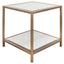 Keiichi Living Upton Side Table in Antique Brass House of Isabella UK