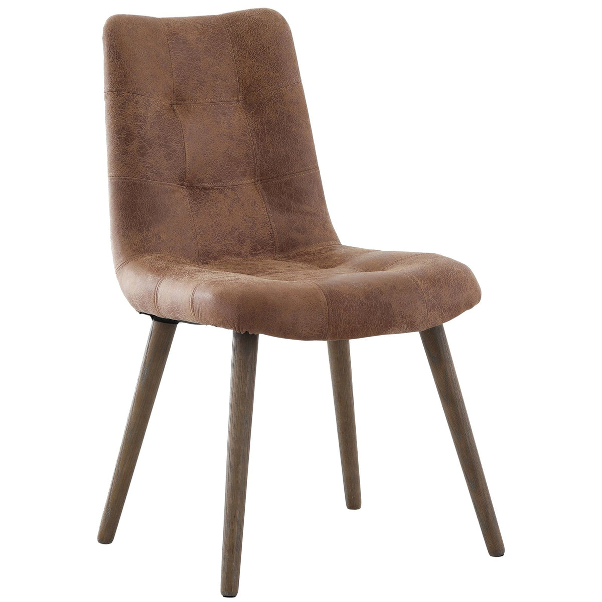 Keiichi Living Winchcombe Dining Chair in Tan Leather House of Isabella UK