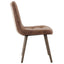 Keiichi Living Winchcombe Dining Chair in Tan Leather House of Isabella UK